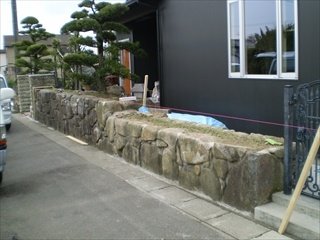 水平の丁張。P3250003