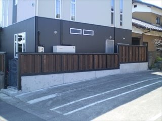 塀2が完成P4020034