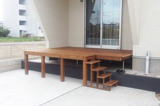 完成。ここでモーニング・コーヒーを飲むのも楽しみですね。