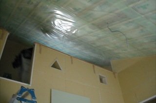 子供部屋ロフト／オープンハウスで施主様が気に入った、△□の造作が入ったロフトの袖壁です。