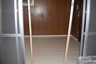 【完成】白いフローリングにして、部屋も明るくなりました。