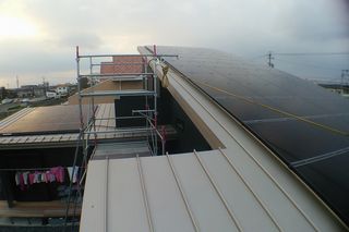 太陽光発電の設置